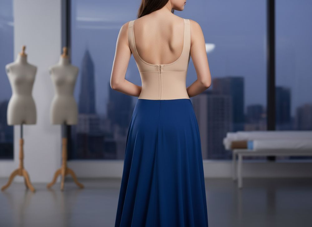 Ropa modeladora sin espalda para busto grande | Fabricante OEM