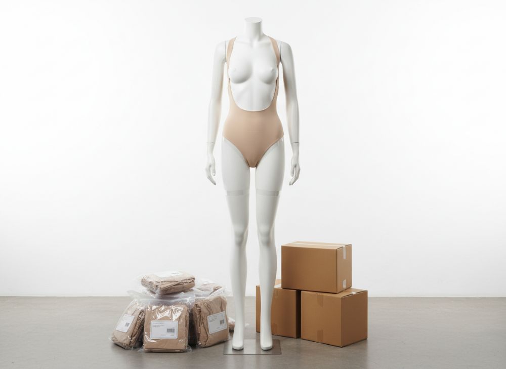 Fabricante Mayorista Shapewear Tanga Negra Etiqueta Privada