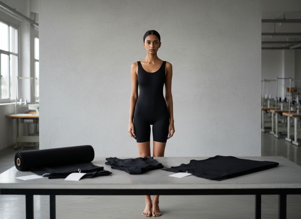 Fabricante Bodysuit Shapewear Negro Mayorista Chile