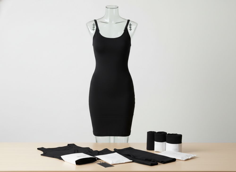 Guía Shapewear Vestidos Negros Mayorista Chile