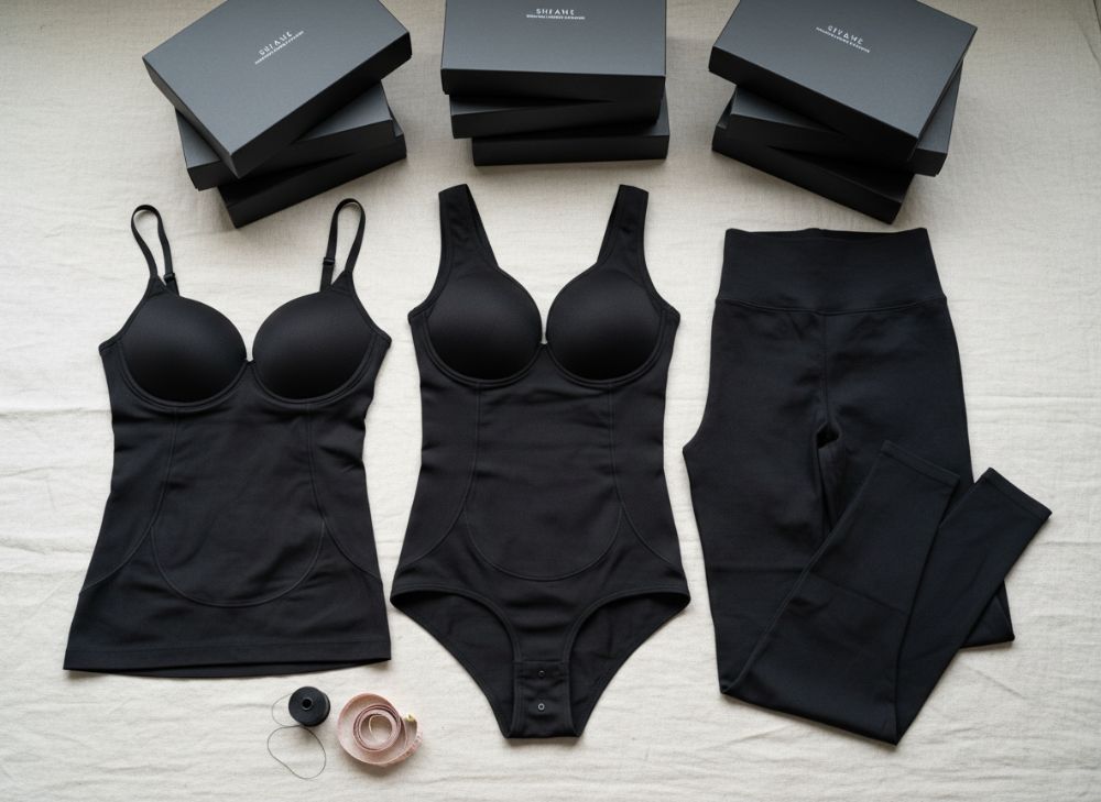 Guía Ropa Modeladora Negra OEM Mayorista Chile