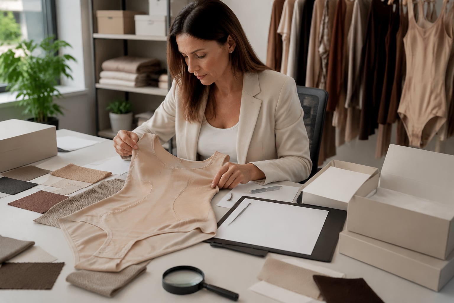 Cómo elegir materiales para shapewear de alto desempeño
